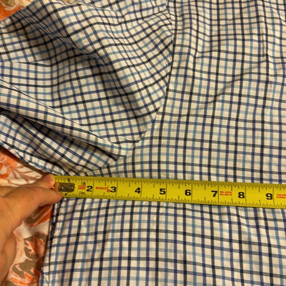 Vineyard Vines By Shep & Ian Size XL Classic Fit Whale Shirt Blue and White cks - Picture 12 of 14